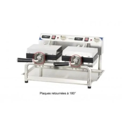 GAUFRIER DOUBLE OUVERTURE 180°